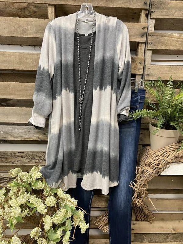 Casual Long Sleeve Outerwear