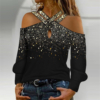 Cool Black Long Sleeve Top