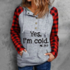 Comfy Long Sleeve Print Sweatshirt