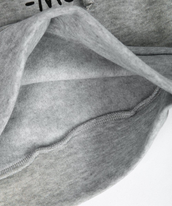 Baggy Grey Letter Print Sweatshirt
