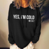 Retro Letter Long Sleeve Sweatshirt