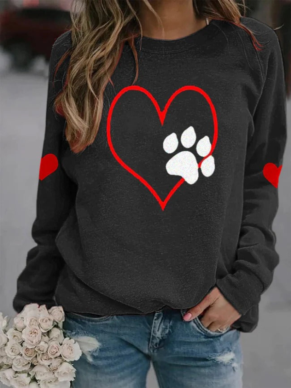 Comfy Round Neck Long Sleeve Top