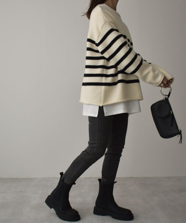White Round Neck Plain Top