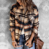Retro Tan Print Outerwear