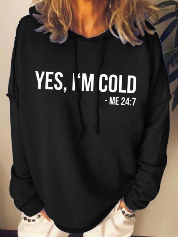Retro Letter Long Sleeve Sweatshirt