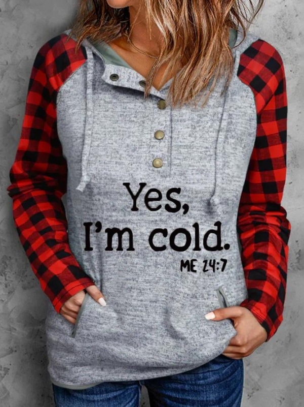 Comfy Long Sleeve Print Sweatshirt